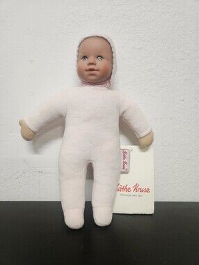 German Dollmaker Käthe Kruse Doll Soft Baby Doll - Pale Pink